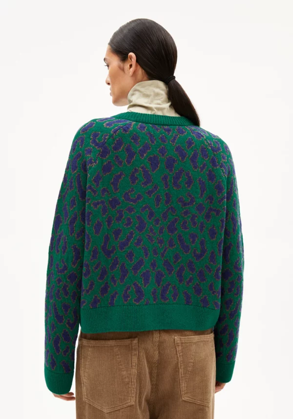 ARMEDANGELS - Pullover Diliriaa - Emerald Green – Image 3