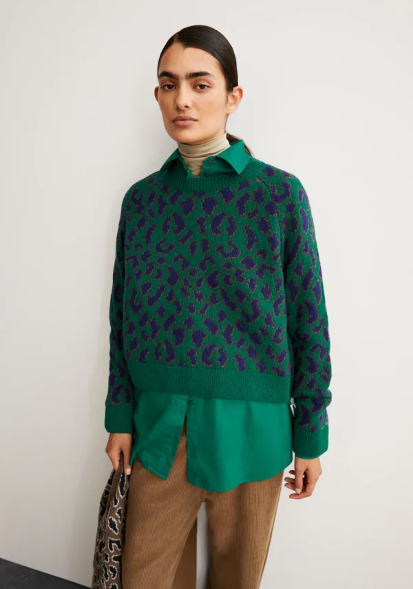 ARMEDANGELS - Pullover Diliriaa - Emerald Green – Image 2