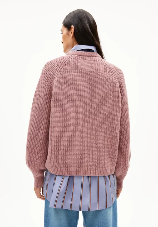 ARMEDANGELS - Pull en laine Kaagi - Light Berry – Image 2