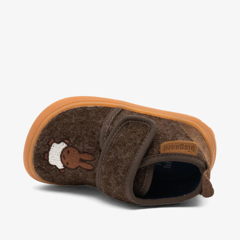 BISGAARD - Chaussons Basic X Miffy - Dark Brown – Image 3