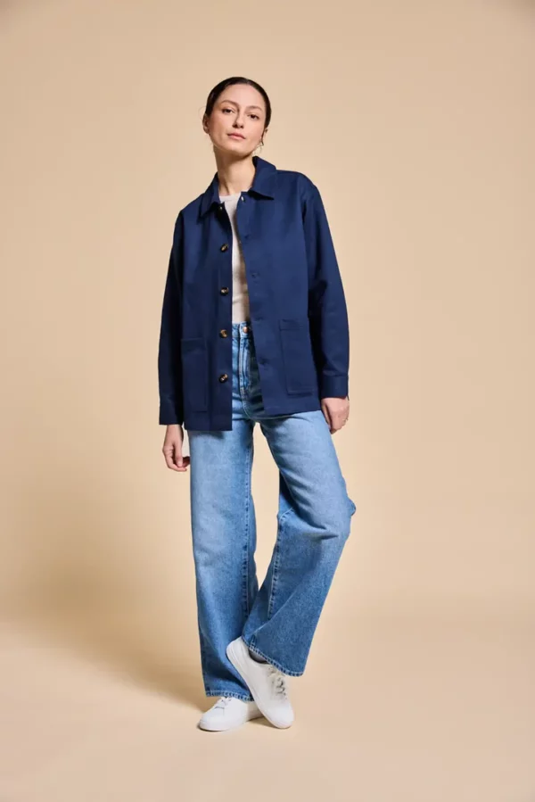 HINDBAG - Veste mixte Marcel - Navy – Image 2
