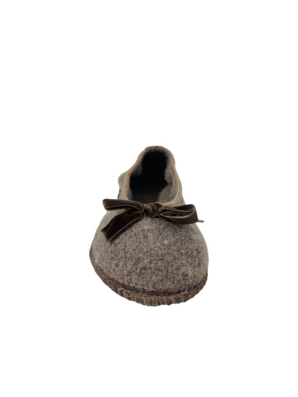 HAFLINGER - Chaussons Slipper Fiocco - Beige – Image 2
