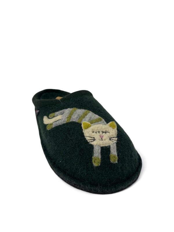 HAFLINGER - Chaussons Flair Choupette - Vert – Image 2