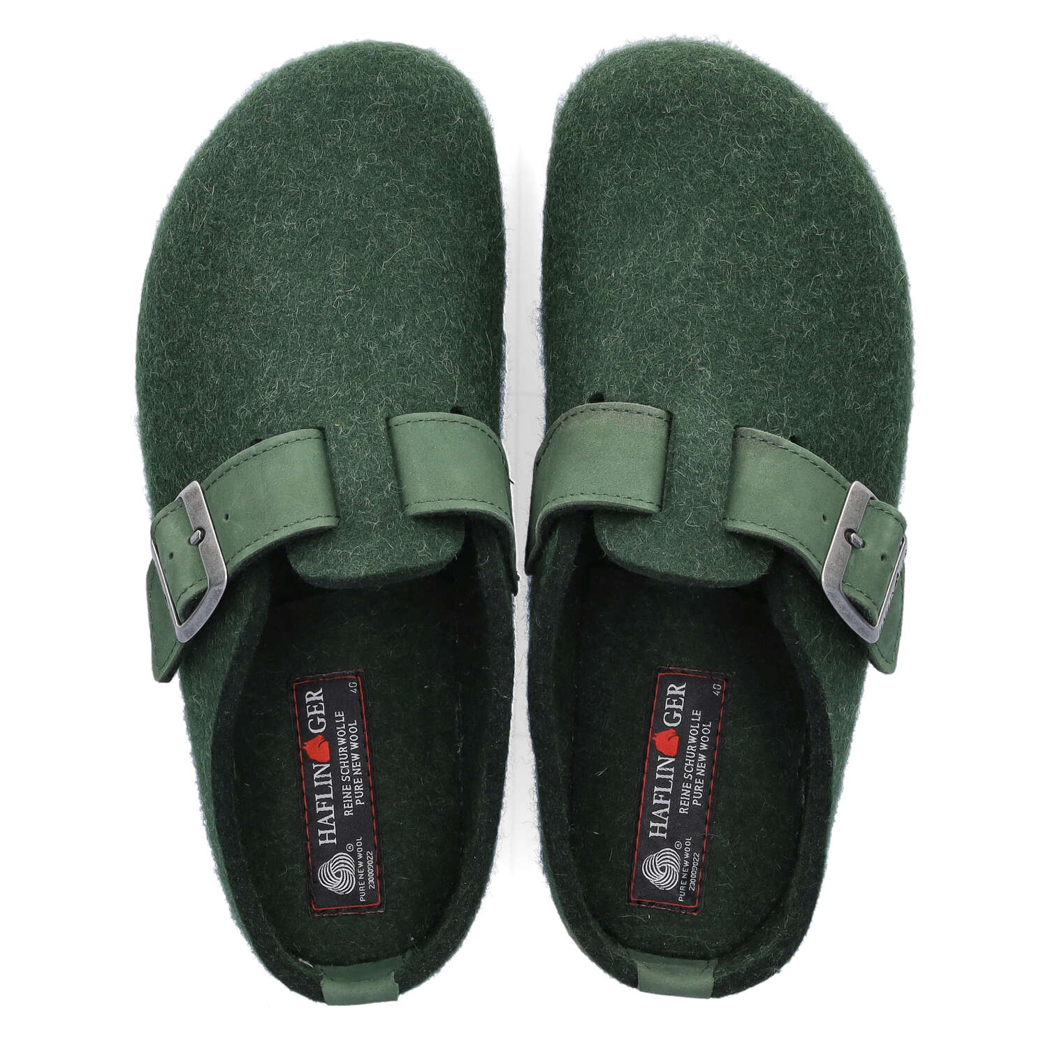 HALFLINGER - Chaussons Grizzly Chicago - Vert – Image 2