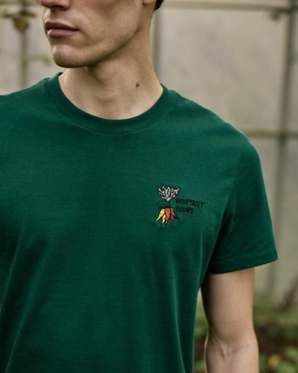 FAGUO - T Shirt Arcy - Vert sapin – Image 2