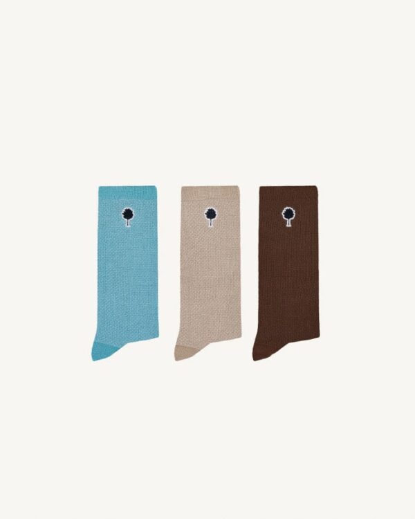 FAGUO - Coffret Chaussettes - Beige & Camel – Image 2