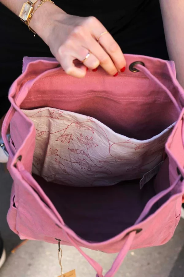 HINDBAG - Sac à dos Eliot - Rose – Image 2