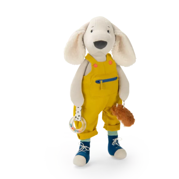CRAYOLA Colour Me Plush - Peluche Chiot à Colorier Avec 3 Feutres Lavables, Activité Créative Pour Enfants Dès 3 Ans