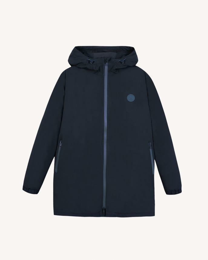 FAGUO - Parka imperméable Montaud - Marine – Image 2