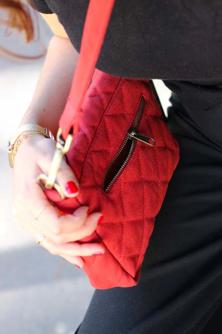 HINDBAG - Sac à main Margault Mat - Terracotta – Image 3