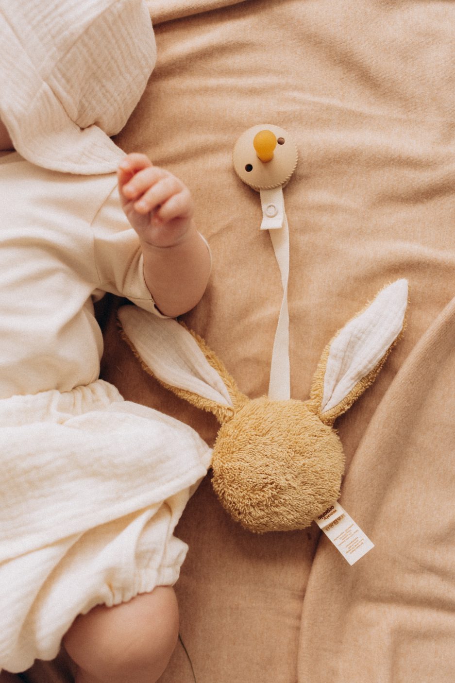 WOOLY ORGANIC - Attache tétine - Bunny – Image 2