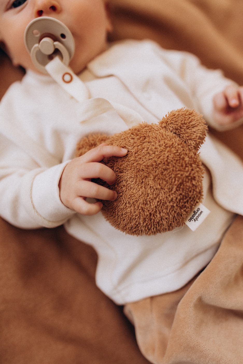 WOOLY ORGANIC - Attache tétine - Teddy – Image 3
