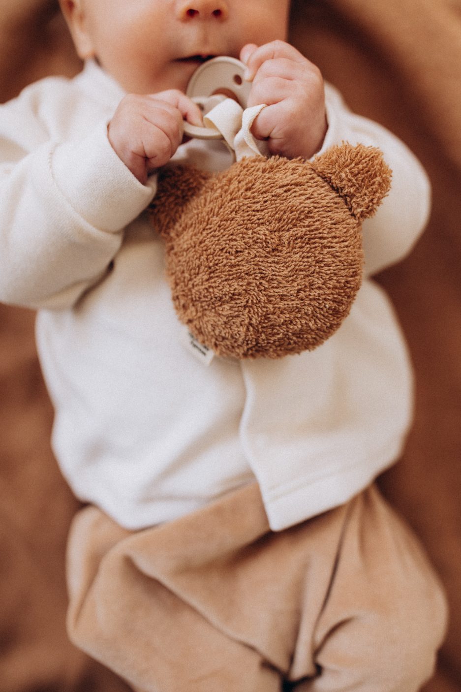 WOOLY ORGANIC - Attache tétine - Teddy – Image 2