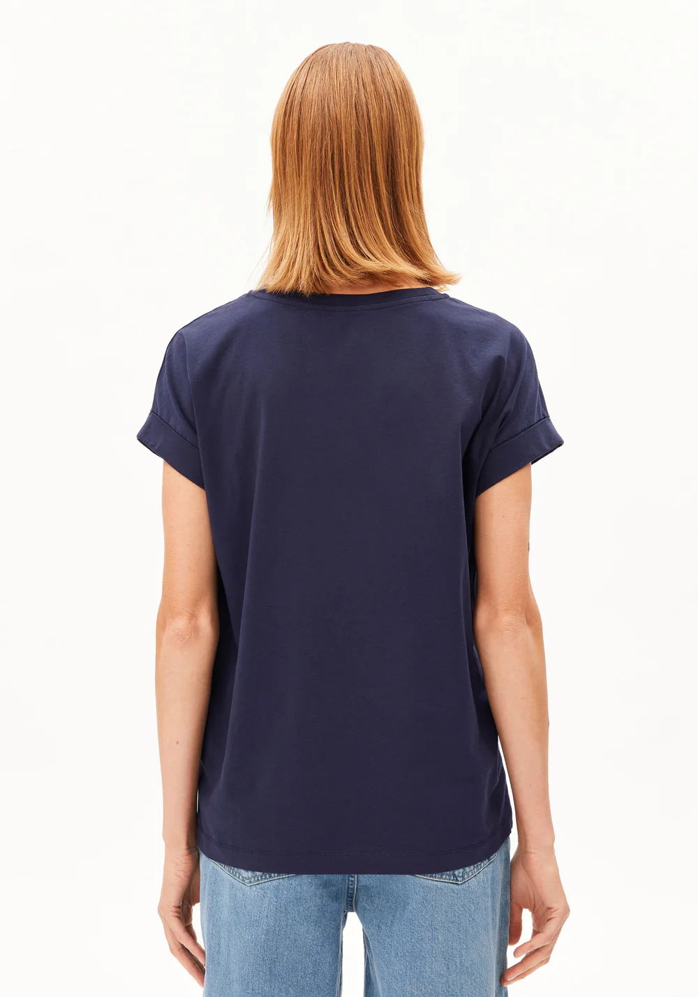 ARMEDANGELS - T shirt Idaara - Tinted Navy – Image 2