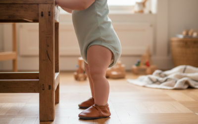 Premiers pas : Le guide ultime pour savoir quand (et comment) chausser bébé !