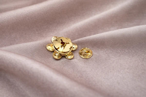 FROUFROUZ - Bijou de Bouton Mila - Mauve – Image 3