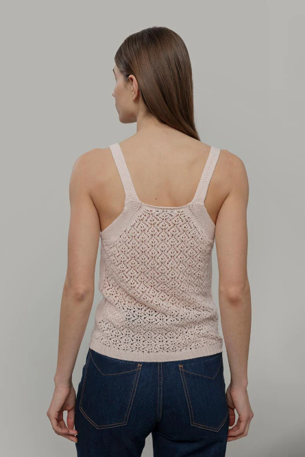 RIFO - Débardeur Marilù en maille - Rose – Image 2