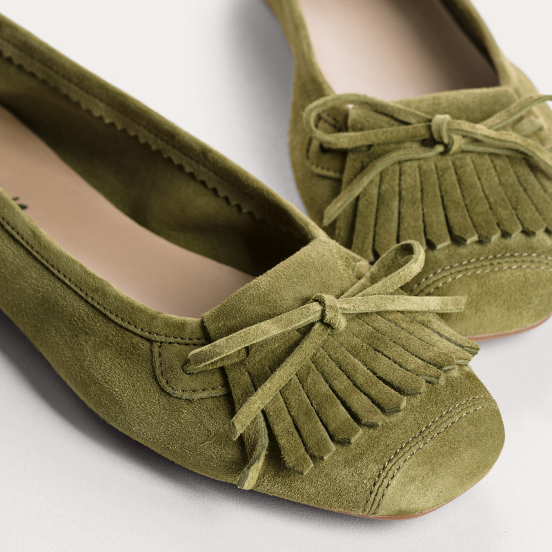 REQINS - Ballerines Hindi - Vert Mousse – Image 3