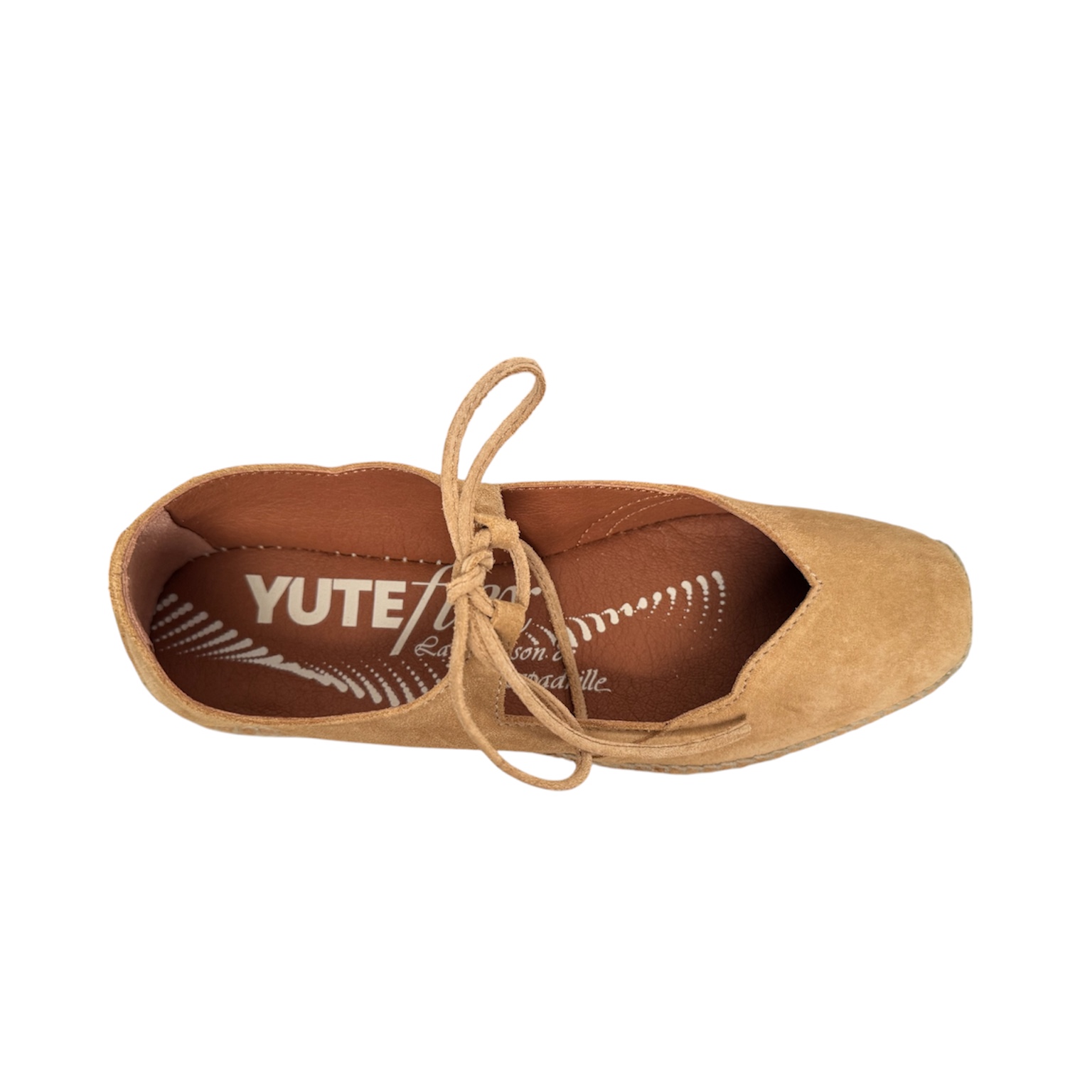 LA MAISON DE L'ESPADRILLE - Ballerine à lacets - Cuero – Image 2