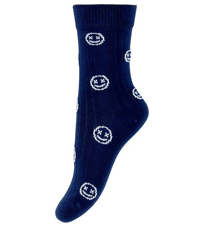 MINIPOP - Chaussettes en bambou x3 - Strong Blue – Image 2
