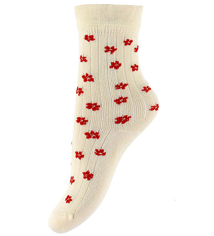 MINIPOP - Chaussettes en bambou x3 - Cherry Tomato – Image 2