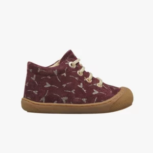 naturino-cocoon-chaussures-bebe-à lacet-violet