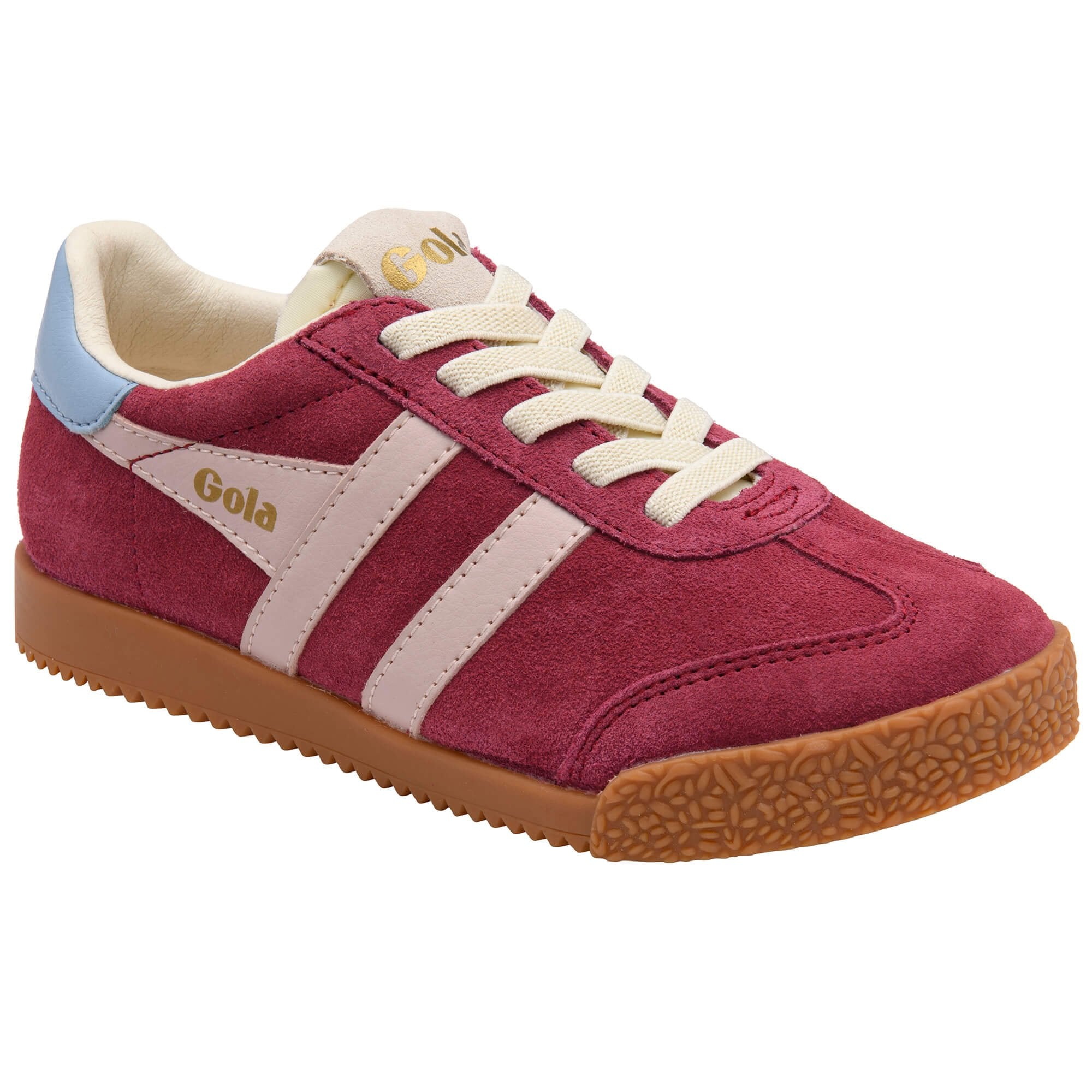 GOLA-Baskets-enfant-cerise-et-rose-ELAN