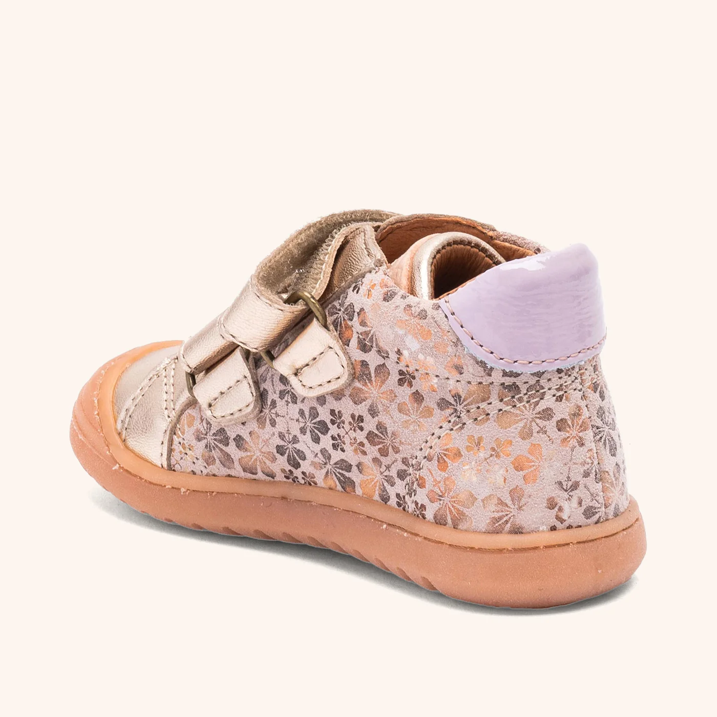 bisgaard-chaussures-premiers-pas-cuir-rose-fleurie-thor-v