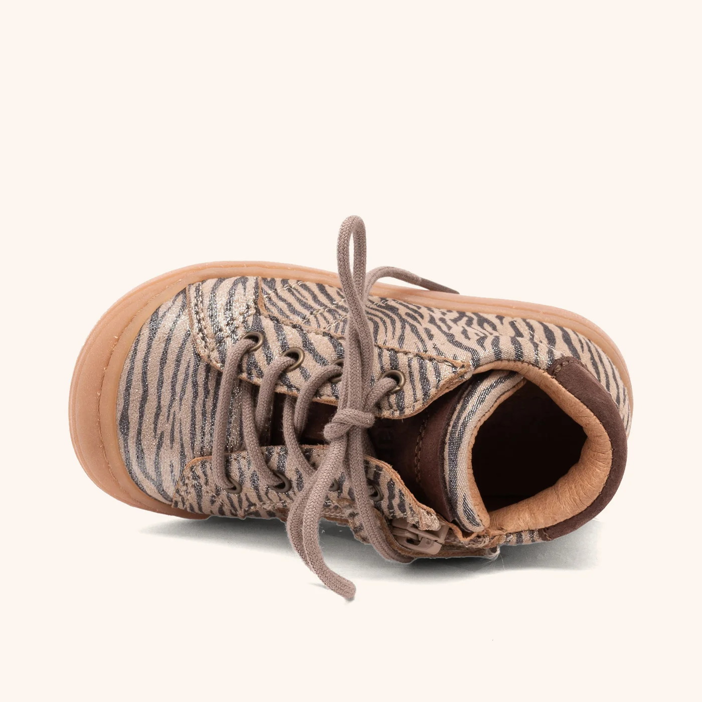 bisgaard-chaussures-bebe-cuir-dore-paillete-zebre-zip-thor-z