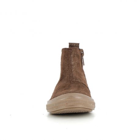 bopy-bottines-fille-marron-brillant-sebestar