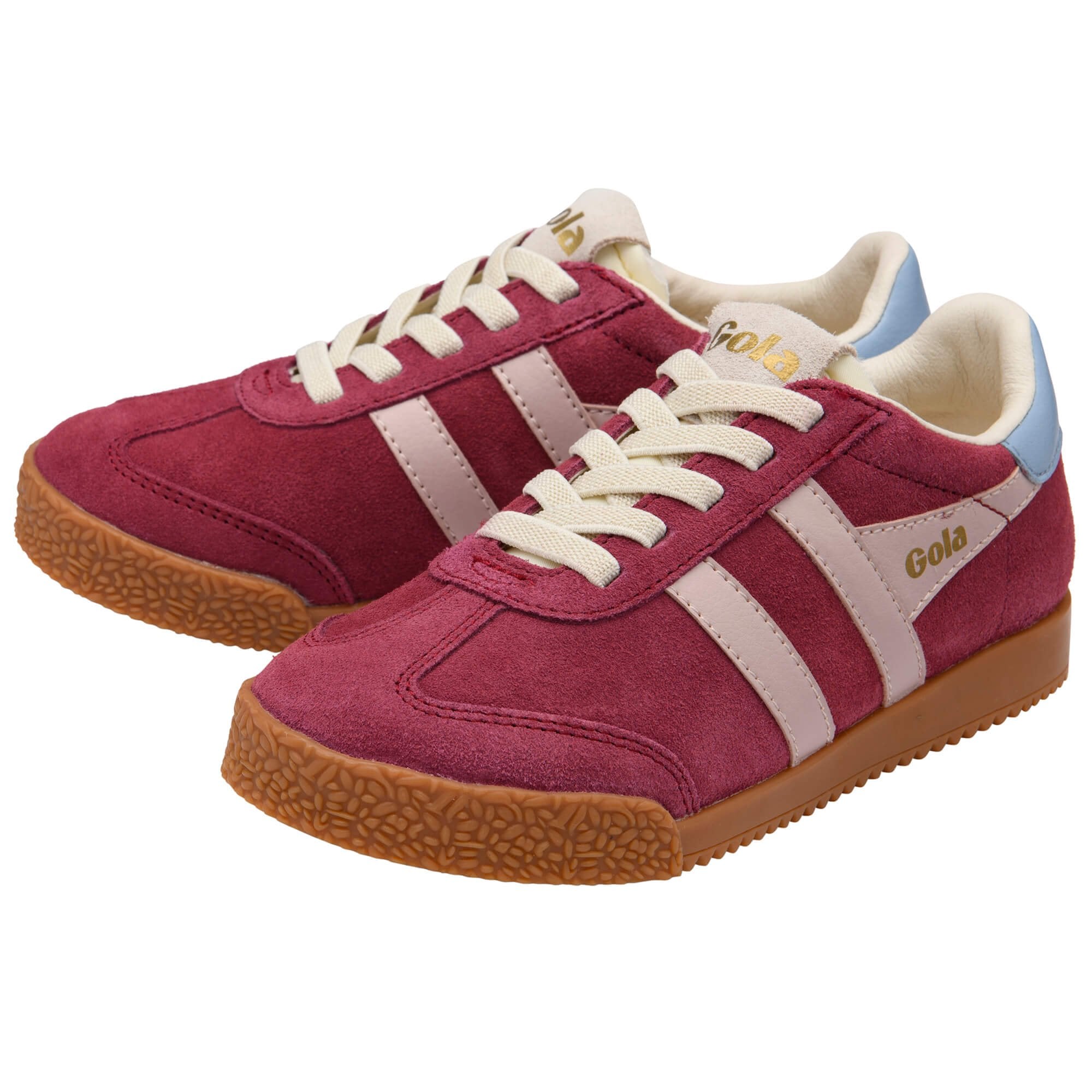 GOLA-Baskets-enfant-cerise-et-rose-ELAN
