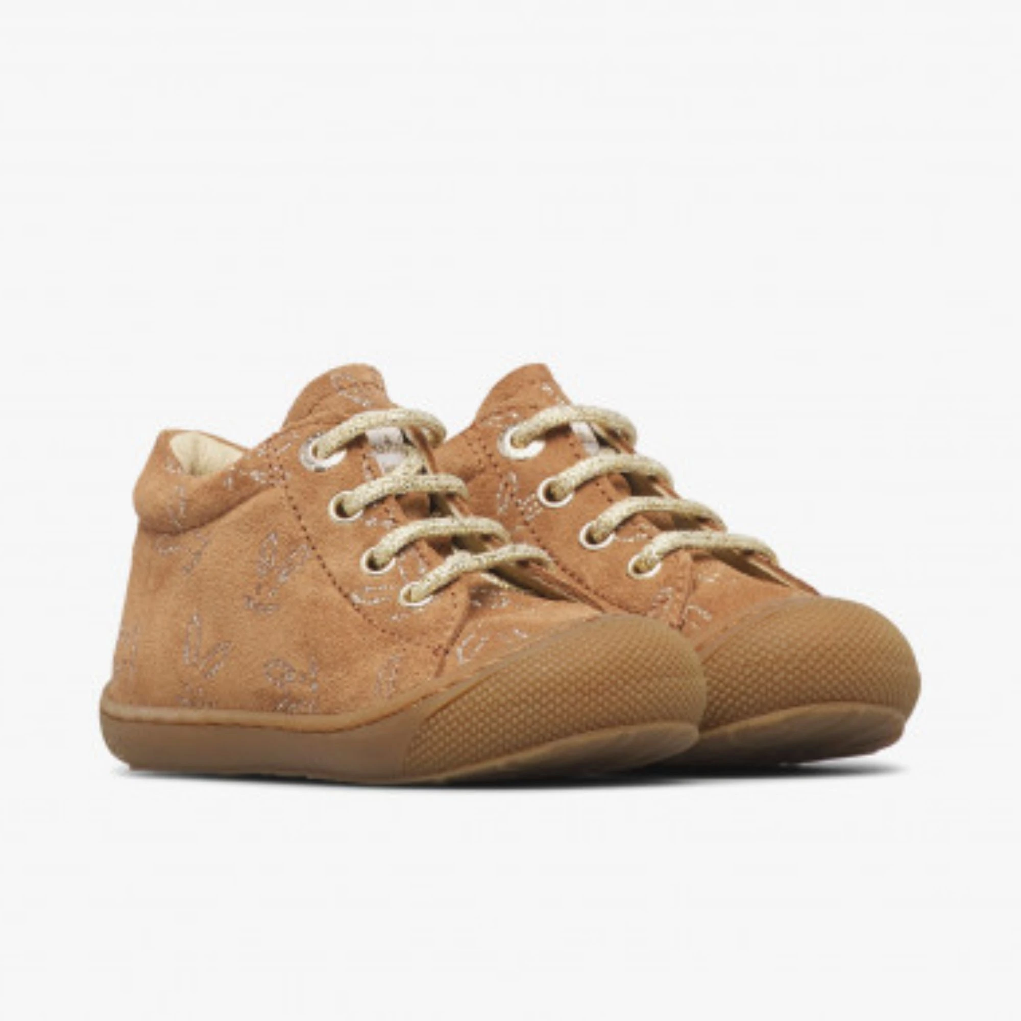 chaussures-premiers-pas-bebe-marron-platine-naturino-cocoon