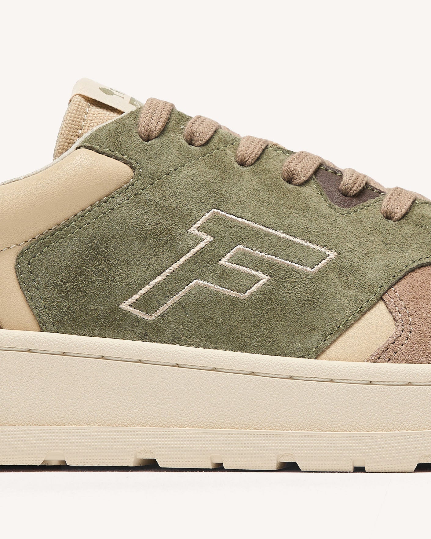 FAGUO - Baskets Palmer - Beige Kaki – Image 4