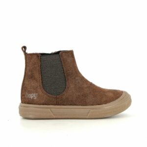 bopy-bottines-fille-marron-brillant-sebestar