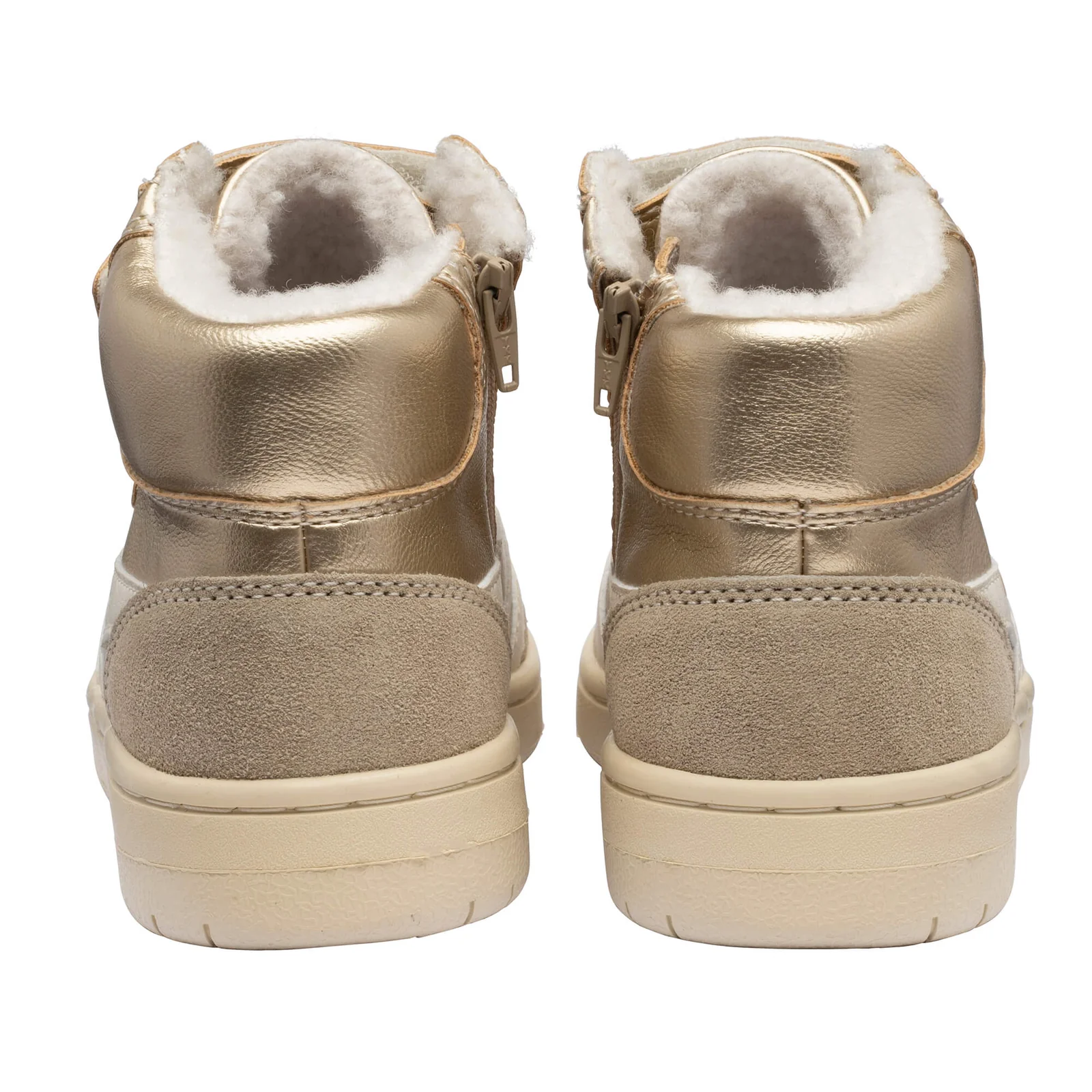 GOLA - Baskets montantes Glimmer - Gold Off White – Image 3