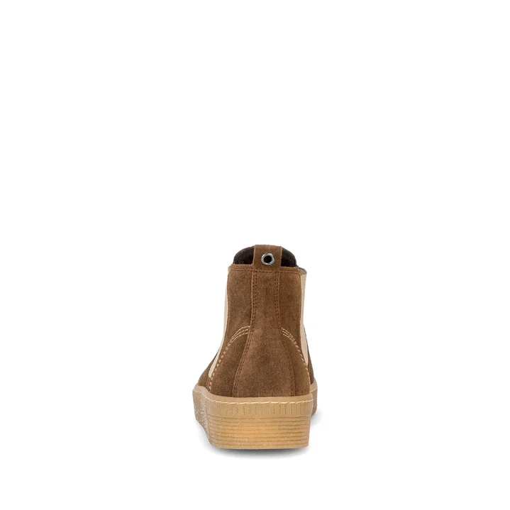GABOR - Bottines Chelsea Velours - Cognac – Image 3