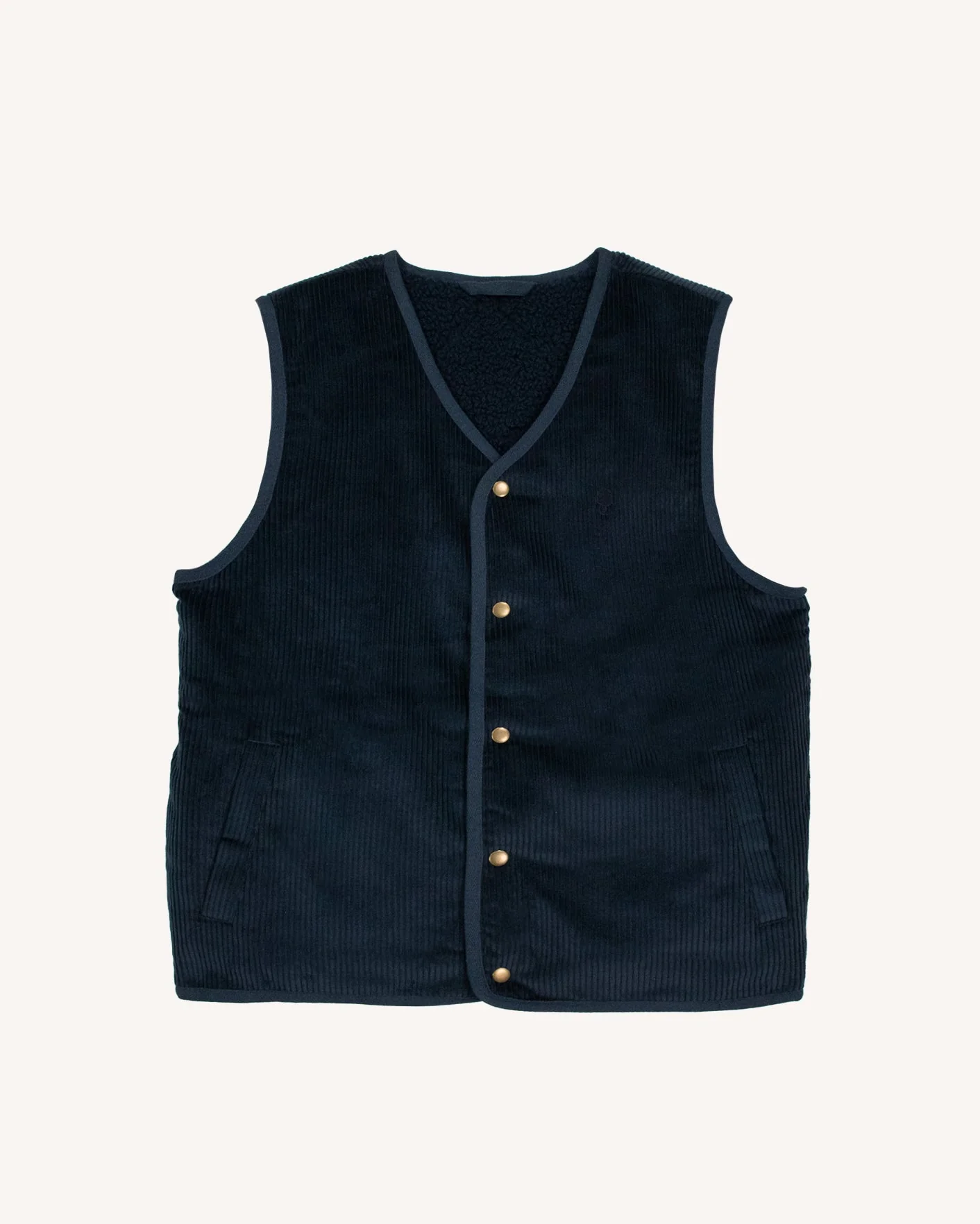 FAGUO - Veste sans manches réversible Esterel - Navy – Image 4